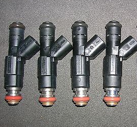 Performance 4-Hole Upgraded Fuel Injectors Jeep 2.5L 4 Cyl Set 4